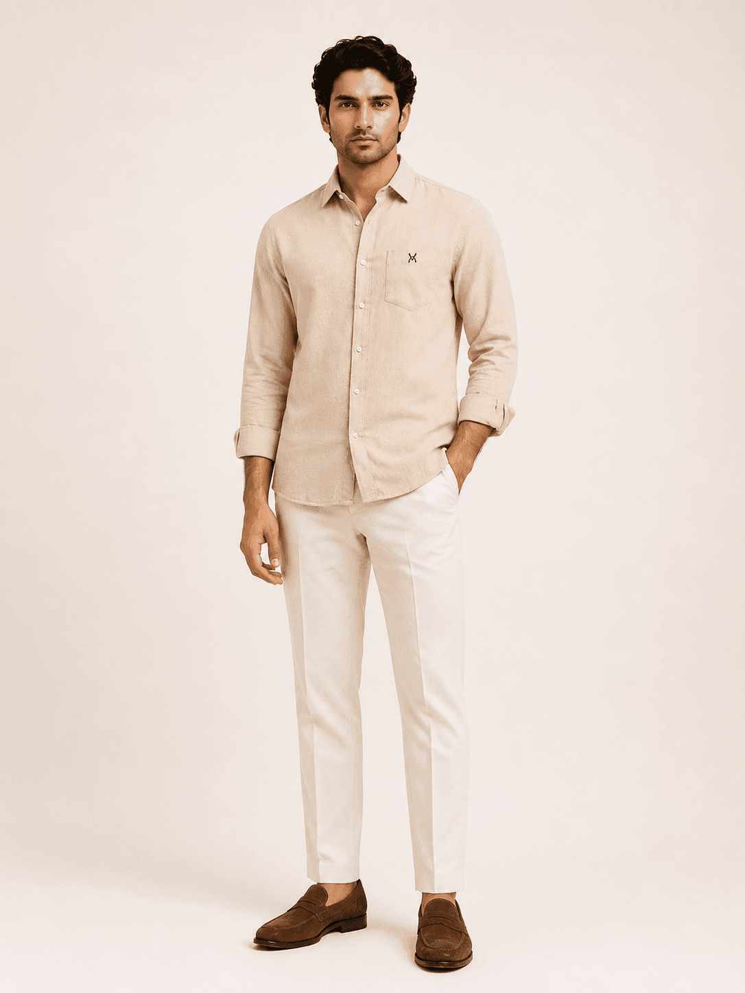 Linen Full Sleeve Shirts - VCHUKI